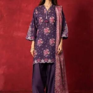 Gul-e-Noor Embroidered Lawn 3-Piece